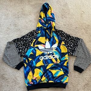 Multi-colored hoodie